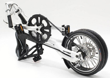 Imaginea rabatata a bicicletei